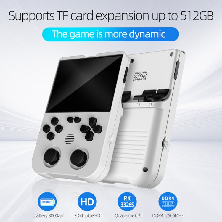 AMPOWN XU10 Handheld Game Console 3.5-Inch IPS Screen Linux System Portable Video Arcade 64G(Purple) - free shipping - PMC Jewellery - Order now!