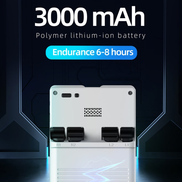 AMPOWN XU10 Handheld Game Console 3.5-Inch IPS Screen Linux System Portable Video Arcade 64G(White) - free shipping - PMC Jewellery - Order now!