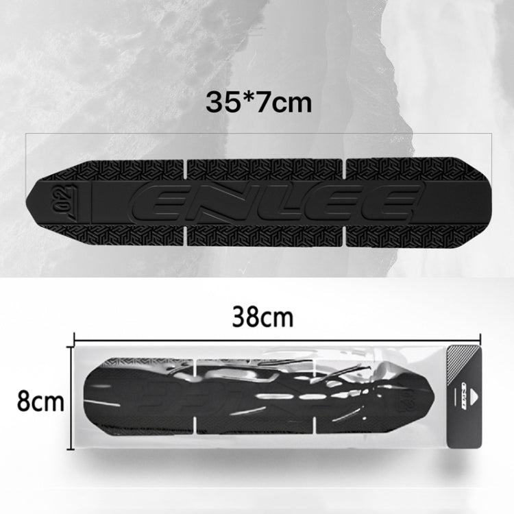 ENLEE E-645 Bicycle Frame Protectors Mountain Bike Road Bike Bumper Covers Downtube Guards(Red) - Protective Cases by ENLEE | Online Shopping South Africa | PMC TechLife | Buy Now Pay Later Mobicred