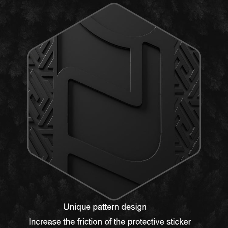 ENLEE E-645 Bicycle Frame Protectors Mountain Bike Road Bike Bumper Covers Downtube Guards(Black) - Protective Cases by ENLEE | Online Shopping South Africa | PMC TechLife | Buy Now Pay Later Mobicred