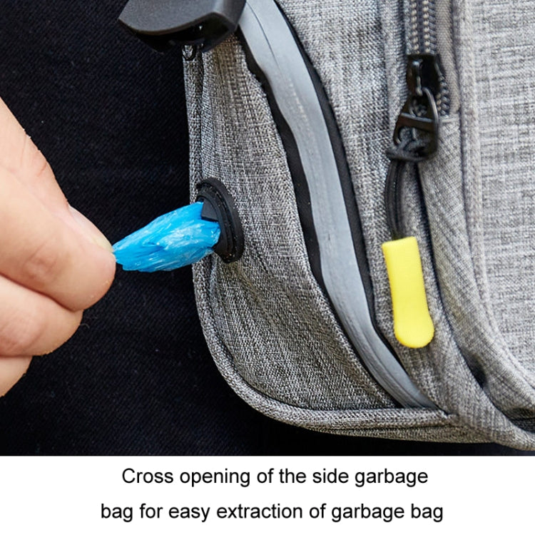 25x17x12cm Portable Pet Training Bag For Outings Dog Pet Snack Waist Bag(Light Gray) - Pet Bags by PMC TechLife | Online Shopping South Africa | PMC TechLife | Buy Now Pay Later Mobicred