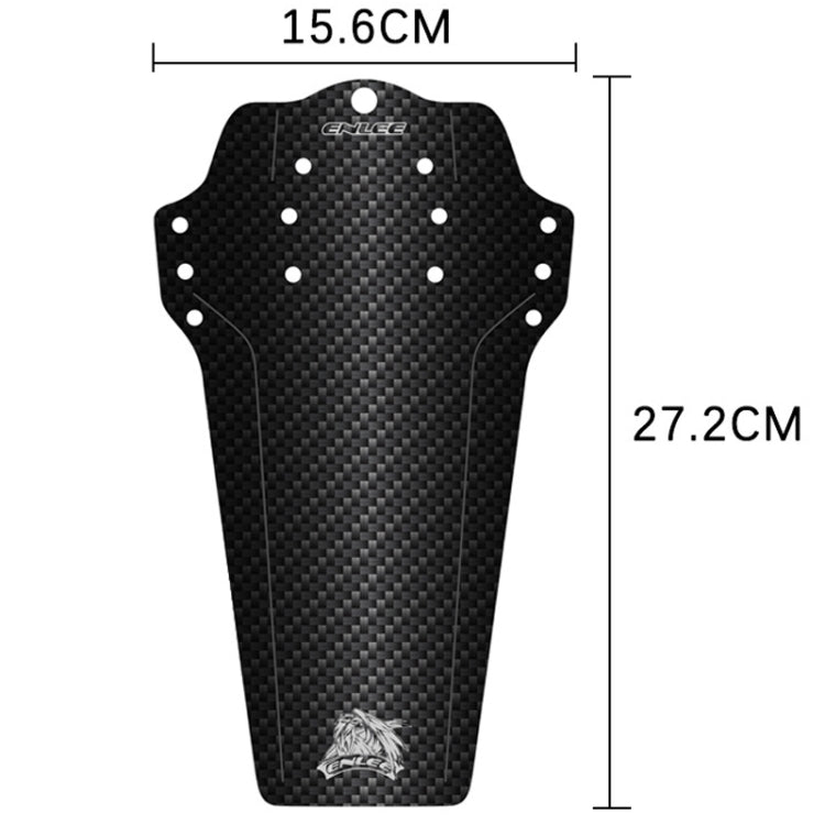 ENLEE Mountain Bike Fenders Mountain Bicycle Saddle Universal Riding Accessories, Model: Carbon Fiber - Mudguards by ENLEE | Online Shopping South Africa | PMc TechLife | Buy Now Pay Later Mobicred