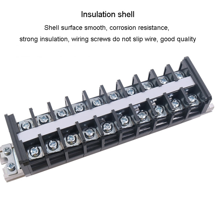 CHINT TD-2015 Terminal Block Rail Type Wiring Block Paralleling Wires Wire Connector - Booster Cable & Clip by CHNT | Online Shopping South Africa | PMC TechLife | Buy Now Pay Later Mobicred