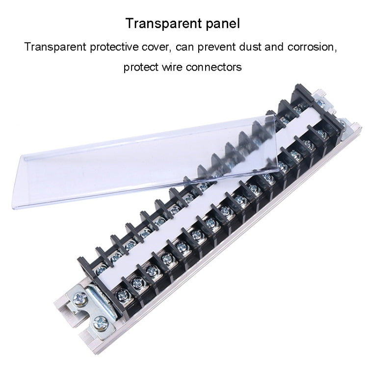 CHINT TD-2040 Terminal Block Rail Type Wiring Block Paralleling Wires Wire Connector - Booster Cable & Clip by CHNT | Online Shopping South Africa | PMC TechLife | Buy Now Pay Later Mobicred