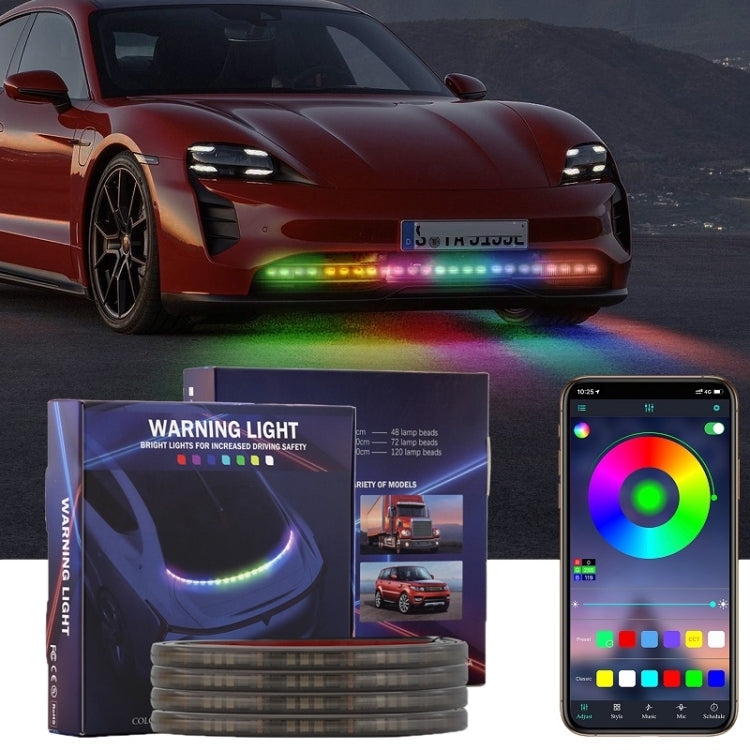 Car Phantom Daytime Running Lights LED Streamer Warning Turning Lights, Length: A12-120cm APP Model - Running Lights by PMC Jewellery | Online Shopping South Africa | PMC Jewellery | Buy Now Pay Later Mobicred