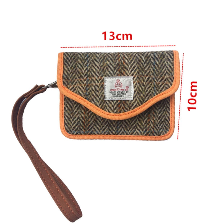 Small Tweed Car Key Remote Shielding Bag Double Layer Anti-theft Anti-magnetic RFID Bag - Car Key Cases by PMC Jewellery | Online Shopping South Africa | PMC Jewellery | Buy Now Pay Later Mobicred