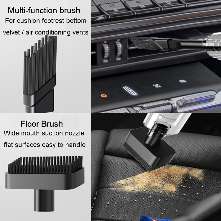Automotive Household Small Vacuum Cleaner Car Charging Powerful Cleaning Tool(Black) - free shipping - PMC TechLife - Order now!