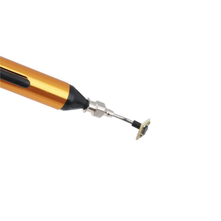 BAKU BK-939 Vacuum Sucking Pen with 3 Suction Headers Repair Tool(Gold) - Sucker by BAKU | Online Shopping South Africa | PMC Jewellery | Buy Now Pay Later Mobicred