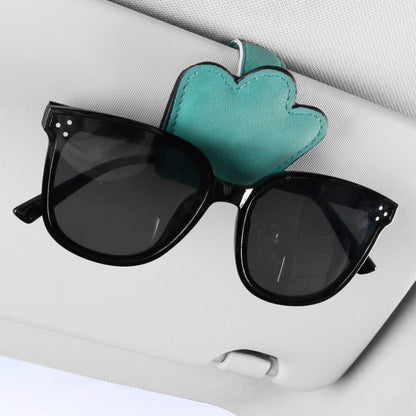 Automotive Shade Eyewear Holder Car Visor Sunglasses And Ticket Organizer(Blue) - Sunglasses & Glasses Clips by PMC Jewellery | Online Shopping South Africa | PMC Jewellery | Buy Now Pay Later Mobicred