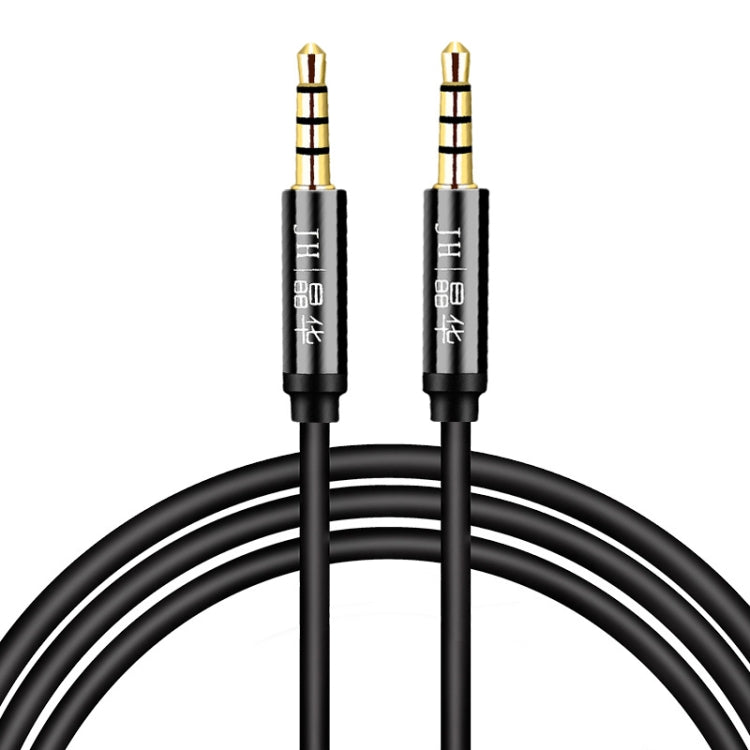 JINGHUA Audio Cable 3.5mm Male To Male AUX Audio Adapter Cable, Size: 1.2m(4 Knots Black) - Video & Audio Cable by JINGHUA | Online Shopping South Africa | PMC Jewellery | Buy Now Pay Later Mobicred