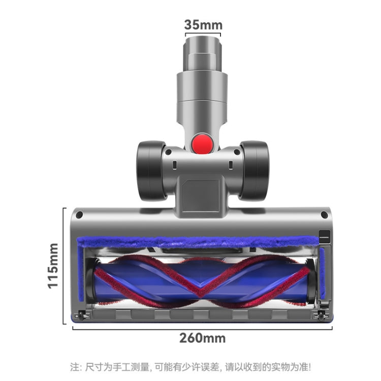For Dyson V10 Slim / V12  Vacuum Cleaner V-shaped Anti-tangle Direct Drive Floor Brush - free shipping - PMC TechLife - Order now!