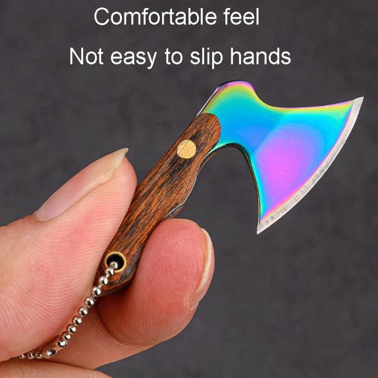Mini Knife Keychain Portable Removal Express Pendant Accessory With Holster, Model: Axe Sanding - Burin &Cutting Knife by PMC TechLife | Online Shopping South Africa | PMC TechLife