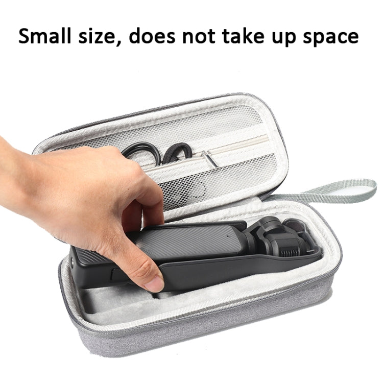 For DJI Pocket 3 Storage Bag Carrying Case Protective Box(Standard Gray) - Case & Bags by PMC Jewellery | Online Shopping South Africa | PMC Jewellery | Buy Now Pay Later Mobicred