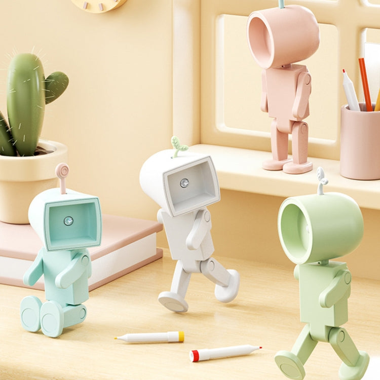 Mini Astronaut Magnetic LED Night Light Desktop Building Block Ornaments Desk Lamp, Color: Square Blue - Bedside Light by PMc TechLife | Online Shopping South Africa | PMc TechLife | Buy Now Pay Later Mobicred