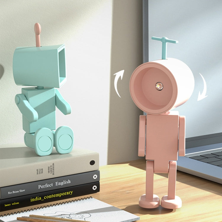Mini Astronaut Magnetic LED Night Light Desktop Building Block Ornaments Desk Lamp, Color: Round Pink - free shipping - PMc TechLife - Order now!