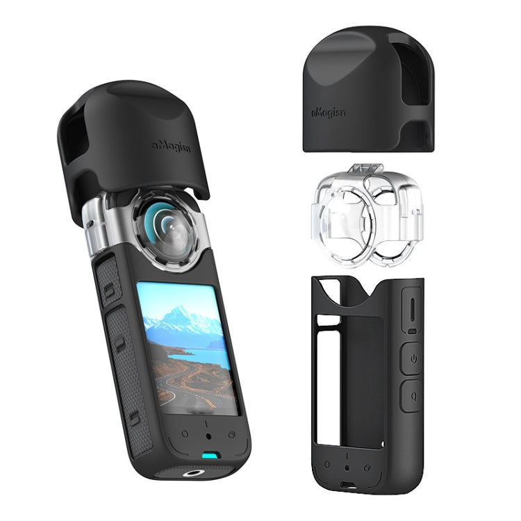 For Insta360 X3 AMagisn Protective Camera Accessories Lens Guard - Case & Bags by aMagisn | Online Shopping South Africa | PMC TechLife | Buy Now Pay Later Mobicred