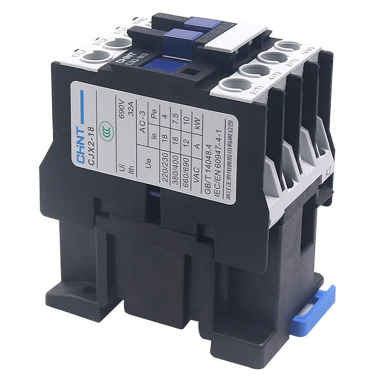 CHNT CJX2-0901 9A 220V Silver Alloy Contacts Multi-Purpose Single-Phase AC Contactor - Relays by CHNT | Online Shopping South Africa | PMC TechLife | Buy Now Pay Later Mobicred