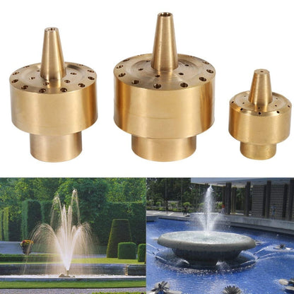 All Brass Flower Column Nozzle Inner Wire Garden Water Features Landscape Fountain Nozzle, Specification: DN50 2 inch - Watering & Irrigation by PMC Jewellery | Online Shopping South Africa | PMC Jewellery