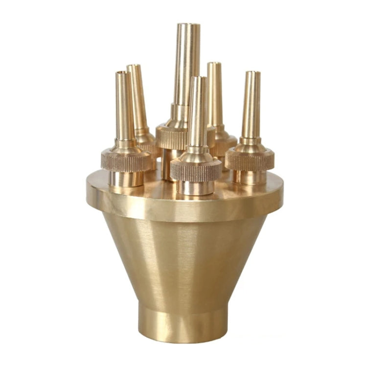2 inch Copper Center Straight Up Nozzle Center Main Spray Plaza Landscaping Fountain Equipment - free shipping - PMc TechLife - Order now!