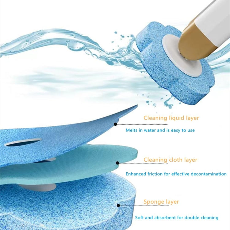 With 12pcs Marine Incense Brush Head Disposable Toilet Brush Set Wall-mounted Throwable Bathroom Cleaning Brush With Cleaning Solution - Cleaning Tools by PMc TechLife | Online Shopping South Africa | PMc TechLife | Buy Now Pay Later Mobicred