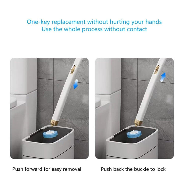 With 12pcs Marine Incense Brush Head Disposable Toilet Brush Set Wall-mounted Throwable Bathroom Cleaning Brush With Cleaning Solution - Cleaning Tools by PMc TechLife | Online Shopping South Africa | PMc TechLife | Buy Now Pay Later Mobicred