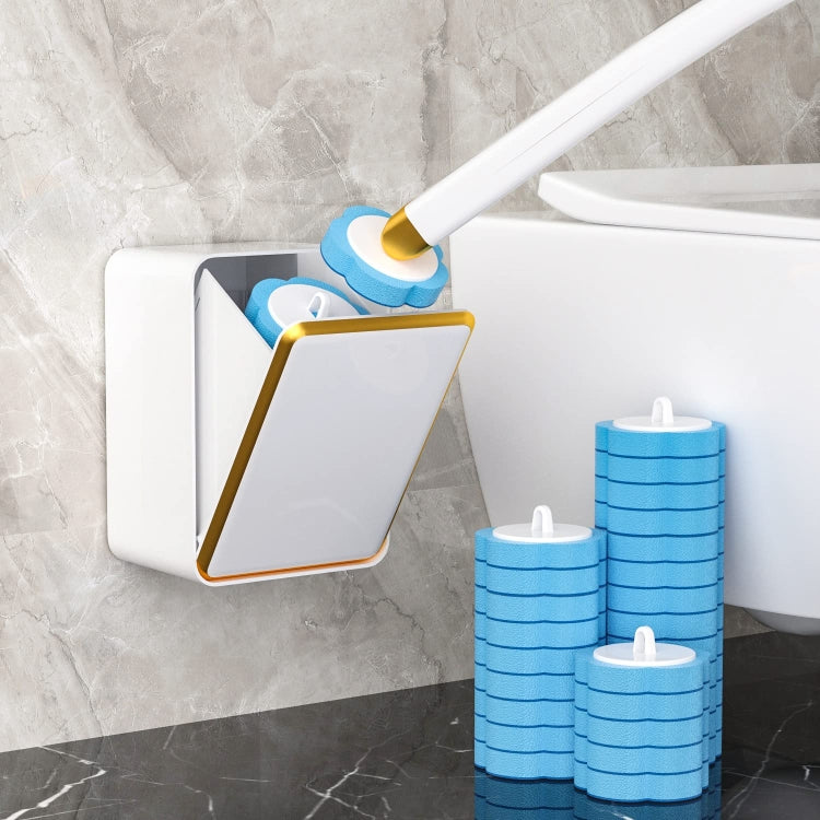 With 6pcs Marine Incense Brush Head Disposable Toilet Brush Set Wall-mounted Throwable Bathroom Cleaning Brush With Cleaning Solution - Cleaning Tools by PMc TechLife | Online Shopping South Africa | PMc TechLife | Buy Now Pay Later Mobicred