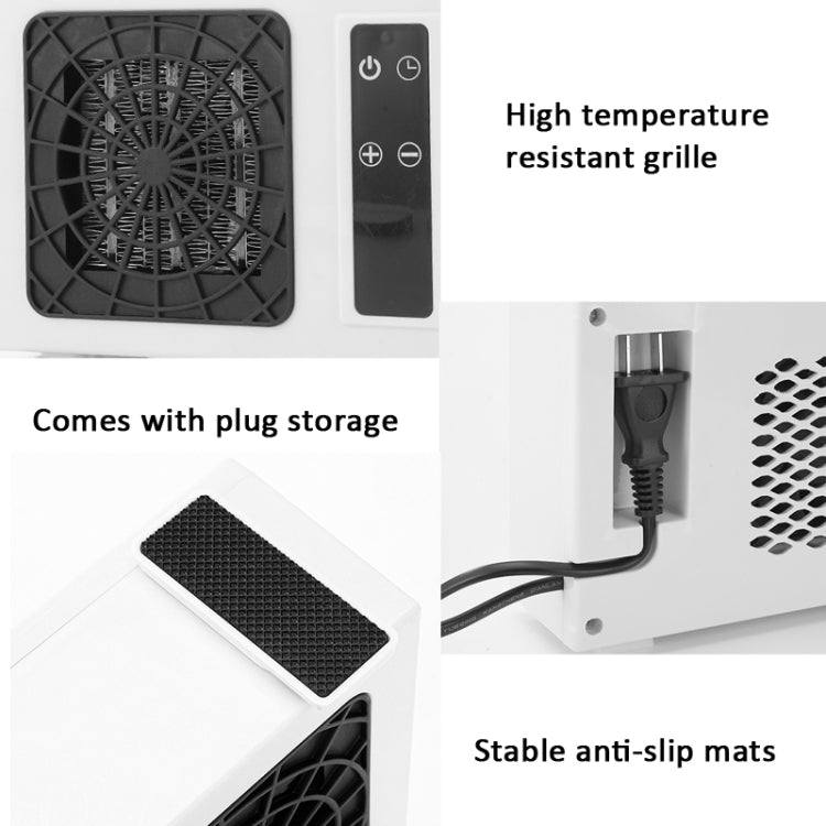 600W Desktop Electric Heater PTC Fast Heating Energy Saving Warm Fan With Remote Control(EU Plug) - Electric Heaters by PMC Jewellery | Online Shopping South Africa | PMC Jewellery | Buy Now Pay Later Mobicred