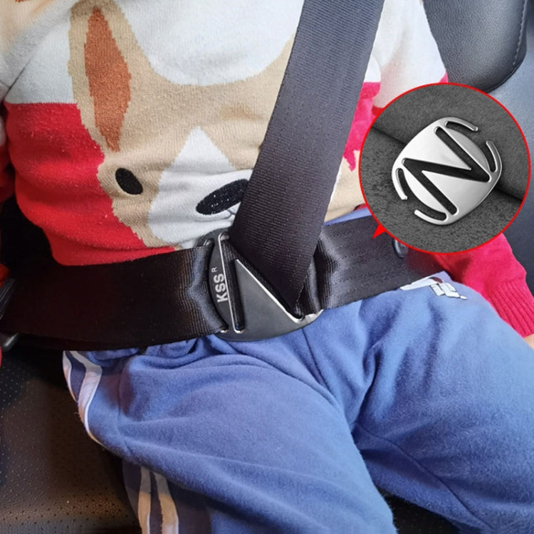 Car Seat Belt Adjuster Child Anti Strangler Neck Seat Fixed Limiter(Pistol Color) - Seat Belts & Padding by PMC Jewellery | Online Shopping South Africa | PMC Jewellery | Buy Now Pay Later Mobicred