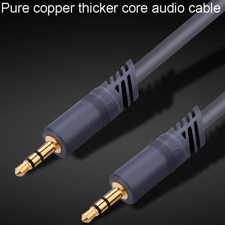 JINGHUA A240 3.5mm Male To Male Audio Cable Cell Phone Car Stereo Microphone Connection Wire, Size: 30m(Gray) - Microphone Audio Cable & Connector by JINGHUA | Online Shopping South Africa | PMC TechLife | Buy Now Pay Later Mobicred