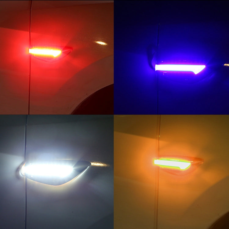 2pcs Car Fender Blade Dynamic Side Marker Lights 12V LED High Bright Daytime Running Lights(Red) - Running Lights by PMC TechLife | Online Shopping South Africa | PMC TechLife | Buy Now Pay Later Mobicred