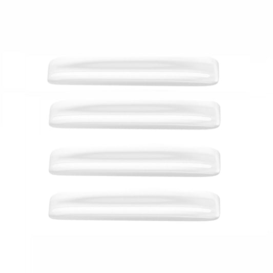 4pcs/set Car Rearview Mirror Body ABS Anti-collision Strip(Pearl White) - Anti Collision Sticker by PMC Jewellery | Online Shopping South Africa | PMC Jewellery | Buy Now Pay Later Mobicred