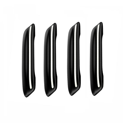 4pcs/set Car Rearview Mirror Body ABS Anti-collision Strip(Mysterious Black) - Anti Collision Sticker by PMC Jewellery | Online Shopping South Africa | PMC Jewellery | Buy Now Pay Later Mobicred