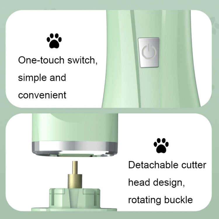 Multifunctional Pet Electric Shaver Cat And Dog Hair Clipper, Color: 2-in-1 White - Electric Clipper by PMC TechLife | Online Shopping South Africa | PMC TechLife | Buy Now Pay Later Mobicred