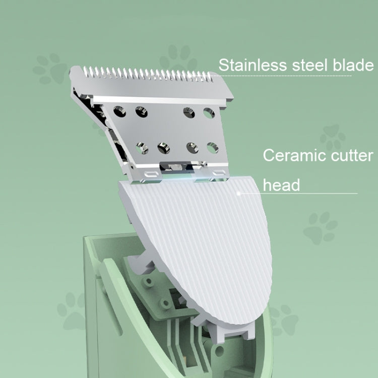 Multifunctional Pet Electric Shaver Cat And Dog Hair Clipper, Color: 3-in-1 Green - free shipping - PMC TechLife - Order now!
