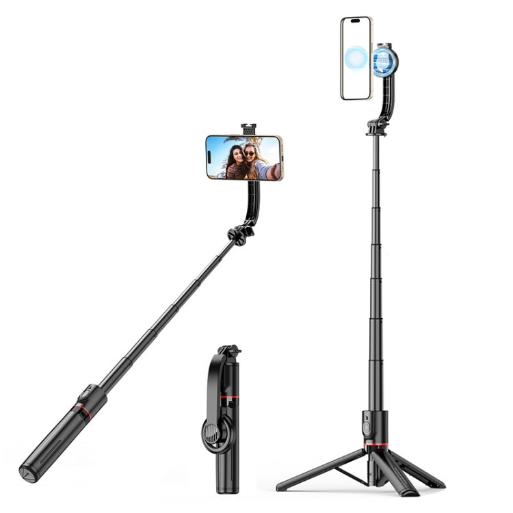 L20 Magnetic Bluetooth Selfie Stick Phone Holder Desktop Tripod Without Fill Light - Selfie Sticks by PMC Jewellery | Online Shopping South Africa | PMC Jewellery | Buy Now Pay Later Mobicred