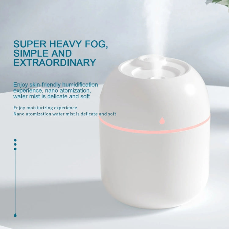 USB Plug-in Car Household Air Purification Water Drop Humidifier Large Capacity Sprayer(Pink) - free shipping - PMC TechLife - Order now!
