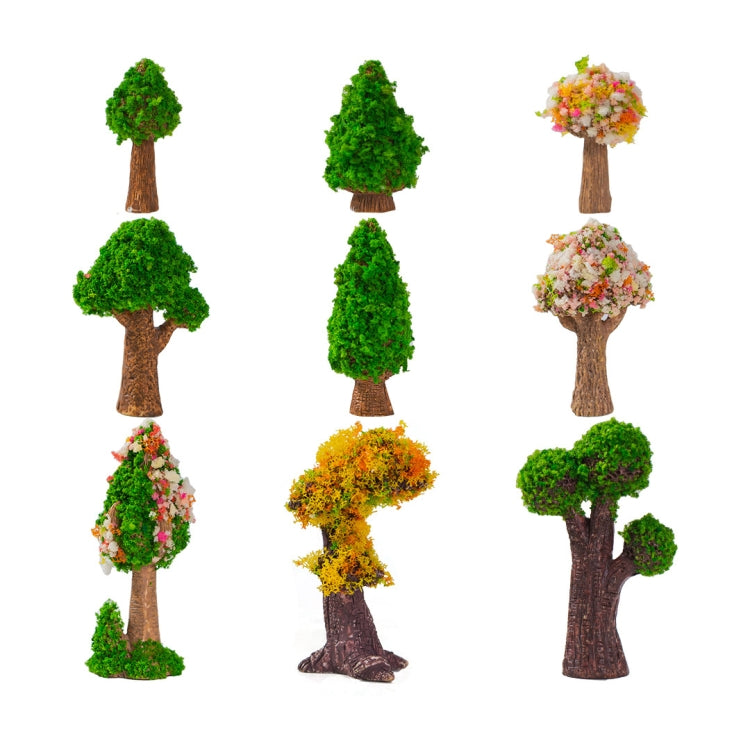 5pcs Micro-Landscape Simulated Green Trees Flowers DIY Gardening Ecological Ornaments, Style: No. 7 Wishing Tree - Ornaments by PMC Jewellery | Online Shopping South Africa | PMC Jewellery