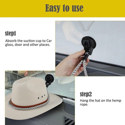 Car Cowboy Hat Rack Home Door Rear Hat Hook Holder, Color: Black - Stowing Tidying by PMC Jewellery | Online Shopping South Africa | PMC Jewellery | Buy Now Pay Later Mobicred