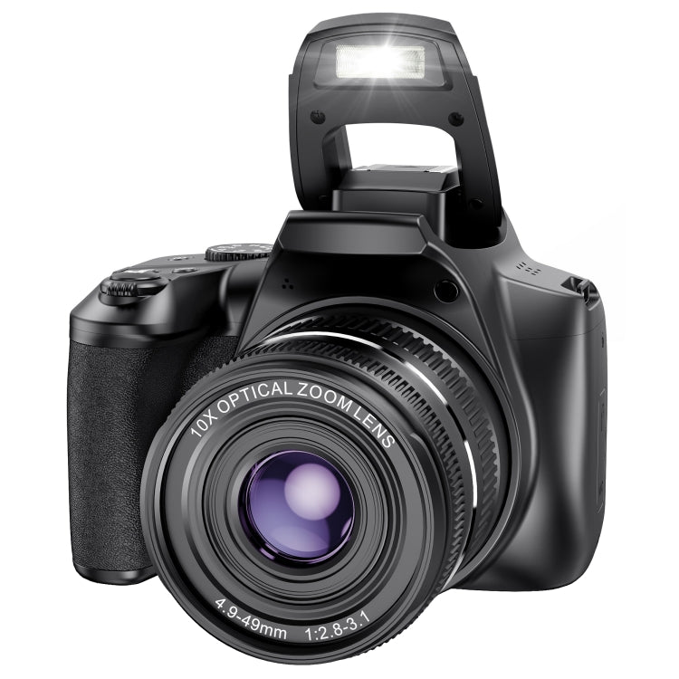 KOMERY W2 64MP 4K 3 Inch Screen 10X Optical Zoom+4X Digital Zoom Camera(Package One) - Video Cameras by KOMERY | Online Shopping South Africa | PMC TechLife | Buy Now Pay Later Mobicred