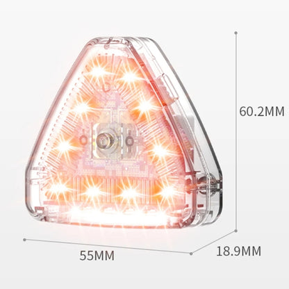 M7 Motorcycle Flashing Light Waterproof Long Duration Wireless Remote Control Modified Warning Lights(One Light One Remote Control) - Decorative Lights by PMC Jewellery | Online Shopping South Africa | PMC Jewellery | Buy Now Pay Later Mobicred