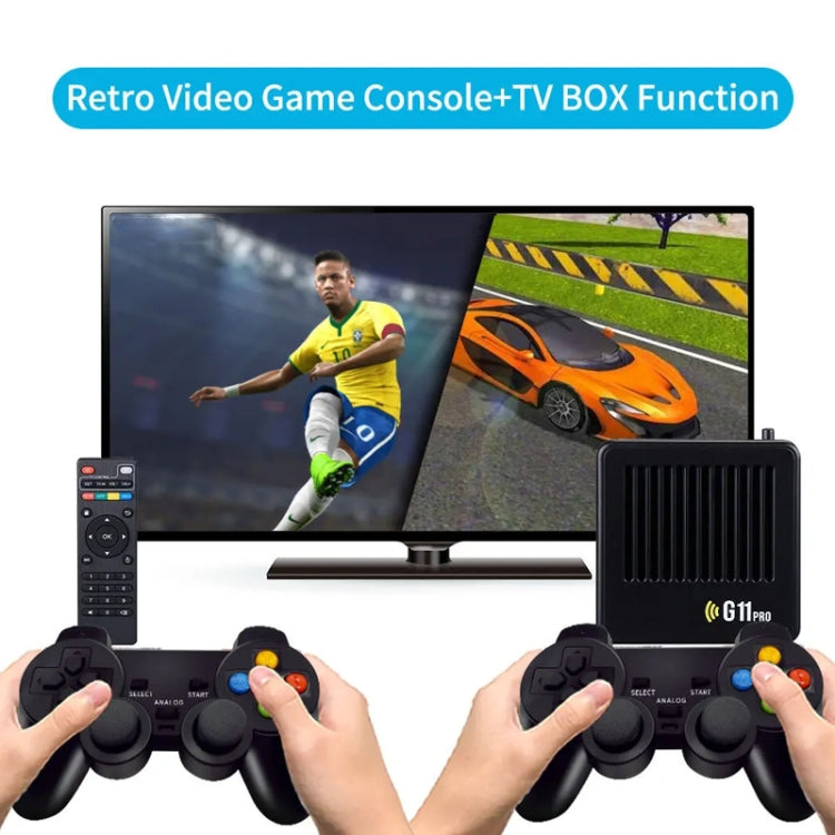 G11 PRO Game Machine TV Box Dual System HDMI HD 4K Retro Arcade, Style: 256G 60,000+ Games - Pocket Console by PMC Jewellery | Online Shopping South Africa | PMC Jewellery | Buy Now Pay Later Mobicred