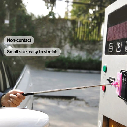 Portable Extension Pole for Car Driving Parking, Color: Pink+White - Parking Card by PMC Jewellery | Online Shopping South Africa | PMC Jewellery | Buy Now Pay Later Mobicred