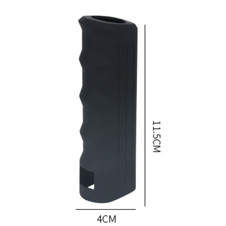 Automotive Universal Silicone Handbrake Handle Cover Brake Handle Decorative Protective Sleeve, Size: Straight Sleeve(Luminous Blue) - Shift Knob by PMC TechLife | Online Shopping South Africa | PMC TechLife | Buy Now Pay Later Mobicred