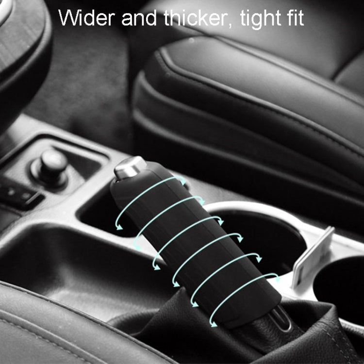 Automotive Universal Silicone Handbrake Handle Cover Brake Handle Decorative Protective Sleeve, Size: Straight Sleeve(Luminous Blue) - Shift Knob by PMC TechLife | Online Shopping South Africa | PMC TechLife | Buy Now Pay Later Mobicred