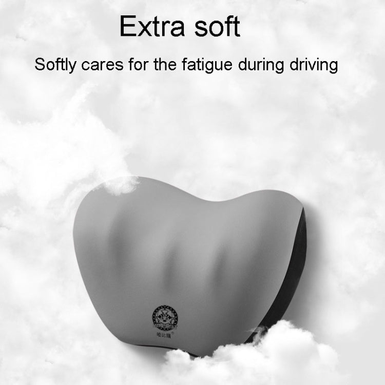 Automotive Memory Foam Backrest Headrest Car And Home Soft Cushion Lumbar Pillow Backrest, Style: Headrest Gray - Seat Accessories by PMC Jewellery | Online Shopping South Africa | PMC Jewellery | Buy Now Pay Later Mobicred