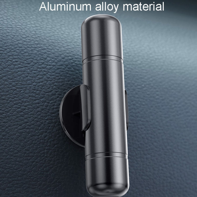 Car Emergency Life-Saving Safety Hammer Multifunctional Fast Window Breaker For Vehicle 2 In 1(Black) - free shipping - PMC TechLife - Order now!