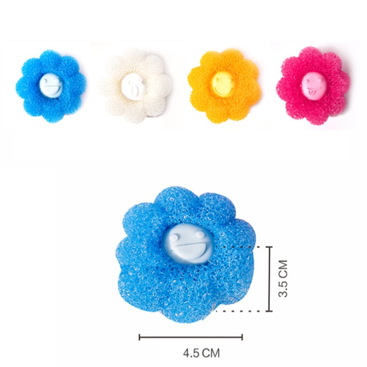 4pcs /Set Household Anti-tangle Laundry Balls Anti-knotting Laundry Cleaning Ball for Washing Machine(Pink) - Sponges, Cloths & Brushes by PMC TechLife | Online Shopping South Africa | PMC TechLife