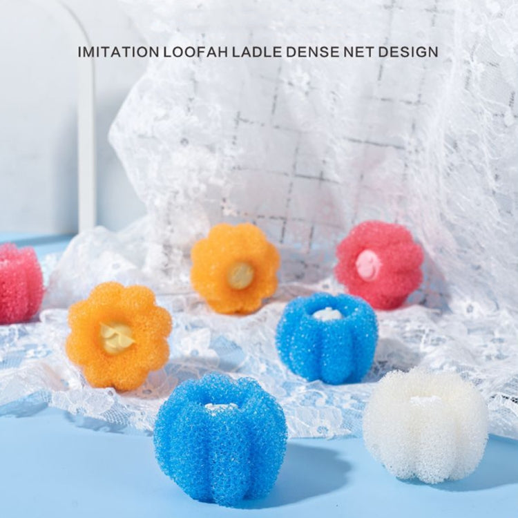4pcs /Set Household Anti-tangle Laundry Balls Anti-knotting Laundry Cleaning Ball for Washing Machine(Pink) - Sponges, Cloths & Brushes by PMC TechLife | Online Shopping South Africa | PMC TechLife