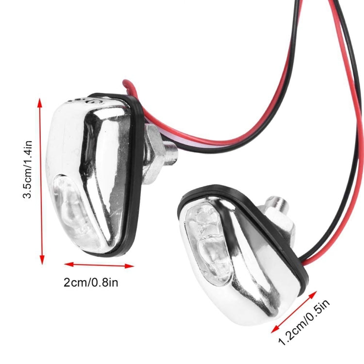 Car Wiper Sprayer Spray Decorative Lamp LED Hood Spray Lights(Blue) - Decorative Lights by PMC TechLife | Online Shopping South Africa | PMC TechLife | Buy Now Pay Later Mobicred