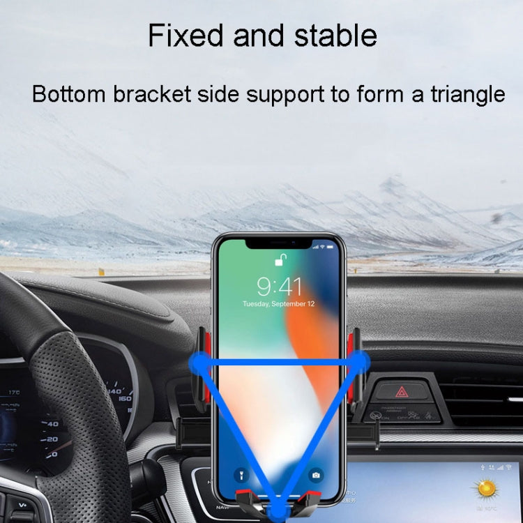 2 In 1 Car Cell Phone Telescopic Holder Universal Automobile Navigation Bracket(Black) - Car Holders by PMC TechLife | Online Shopping South Africa | PMC TechLife | Buy Now Pay Later Mobicred